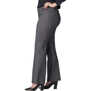 Simply Vera Wang Black Pleated Wide Leg Bootcut Pants